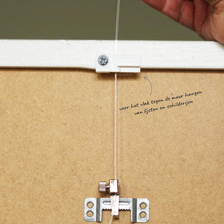 tilt reducer achterkant houten lijst