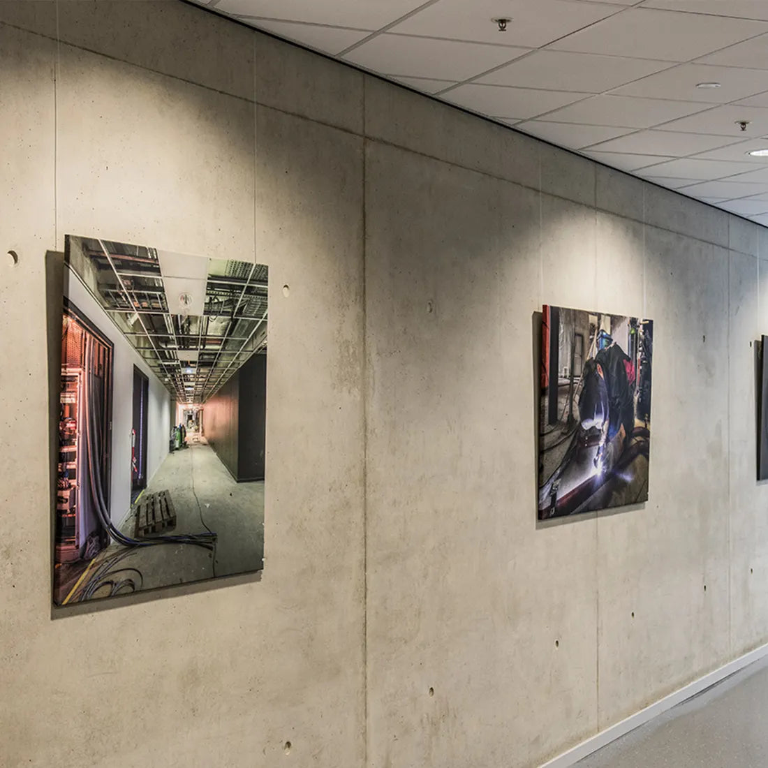 Top rail kantoor industrieel