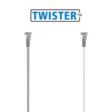 Twister 2 mm ophangdraden met twister logo