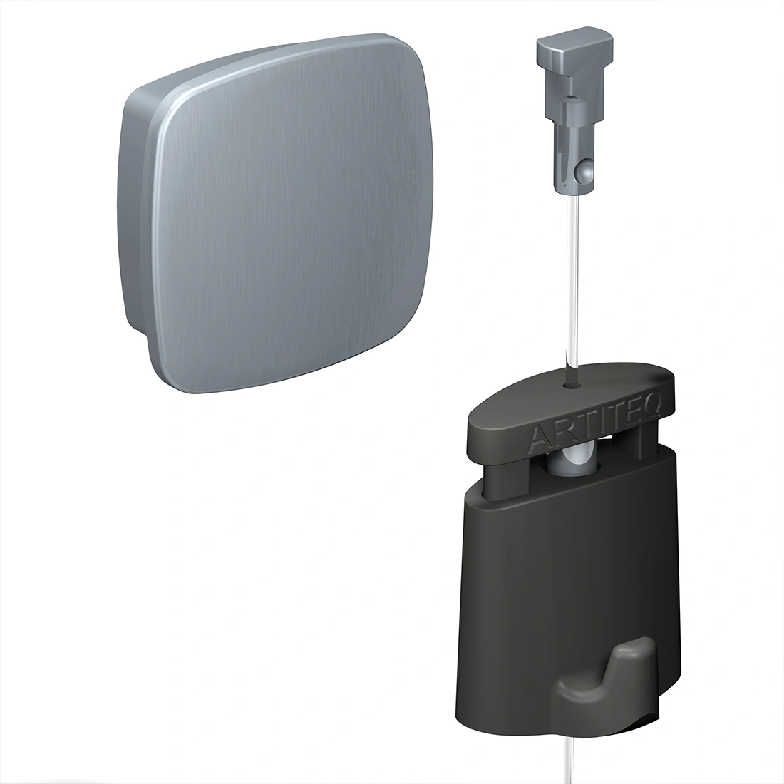 Set Uniq Hanger met perlon draad