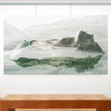 Classic Rail plus schilderij ophangsysteem groot kunstwerk