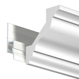 Classic kroonlijst close up foto