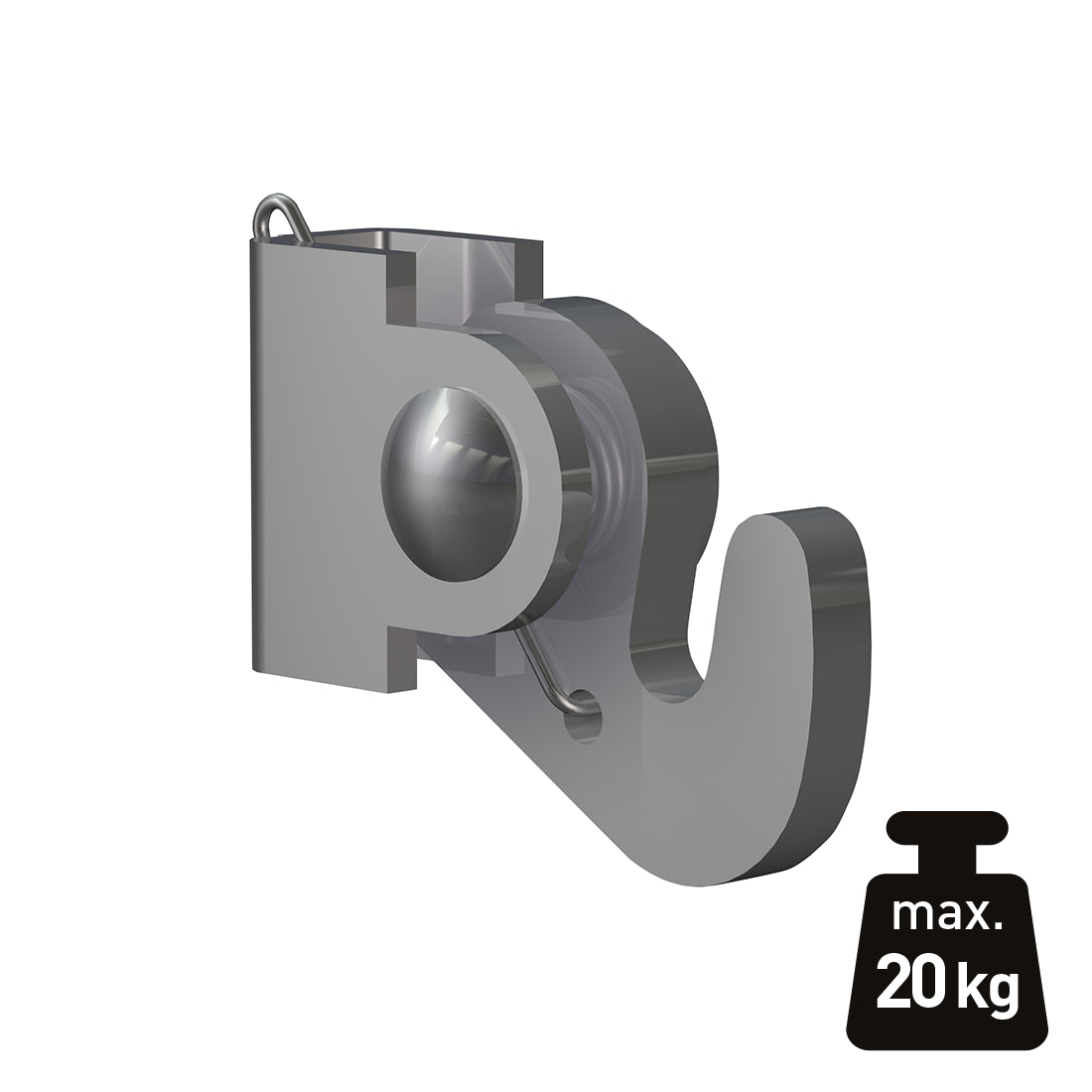 Klemhaak 20 kg met draagkracht icon