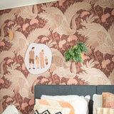 Artiteq Ophanghaak Micro Grip 20 kg paneel opgehangen aan muur in slaapkamer