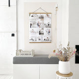 Artiteq Ophanghaak Mini Haak aan poster in woonkamer