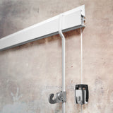 S-Stang ophangstang aan de R30 rail