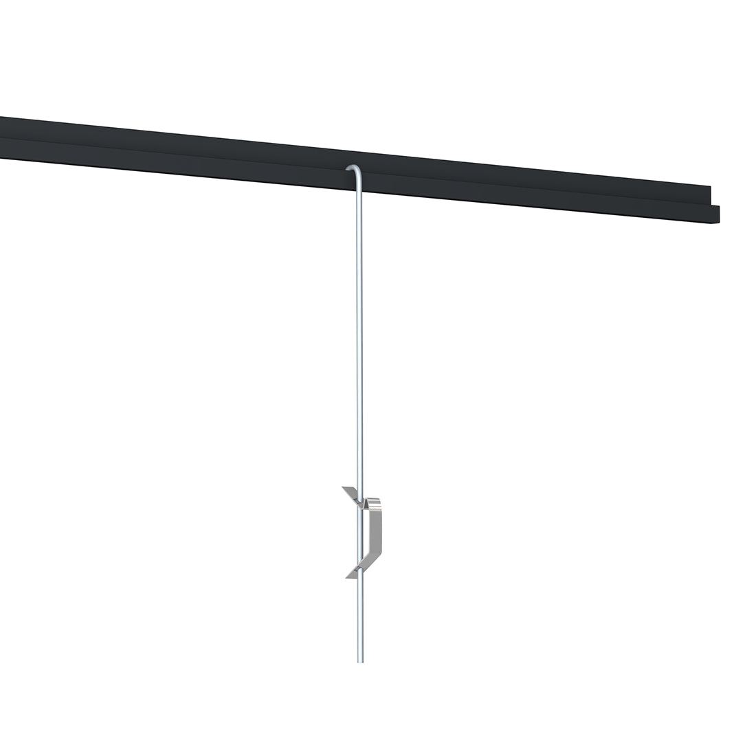 U-Top Stang aan zwarte classic rail