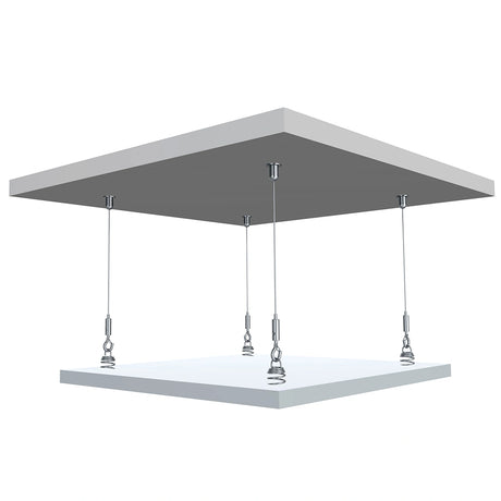 Signing ophangsysteem plafond akoestiek