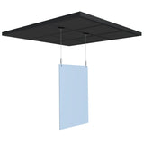 Sign hanging system – recessed ceiling