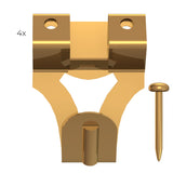 Artiteq wandhaak groot dubbel