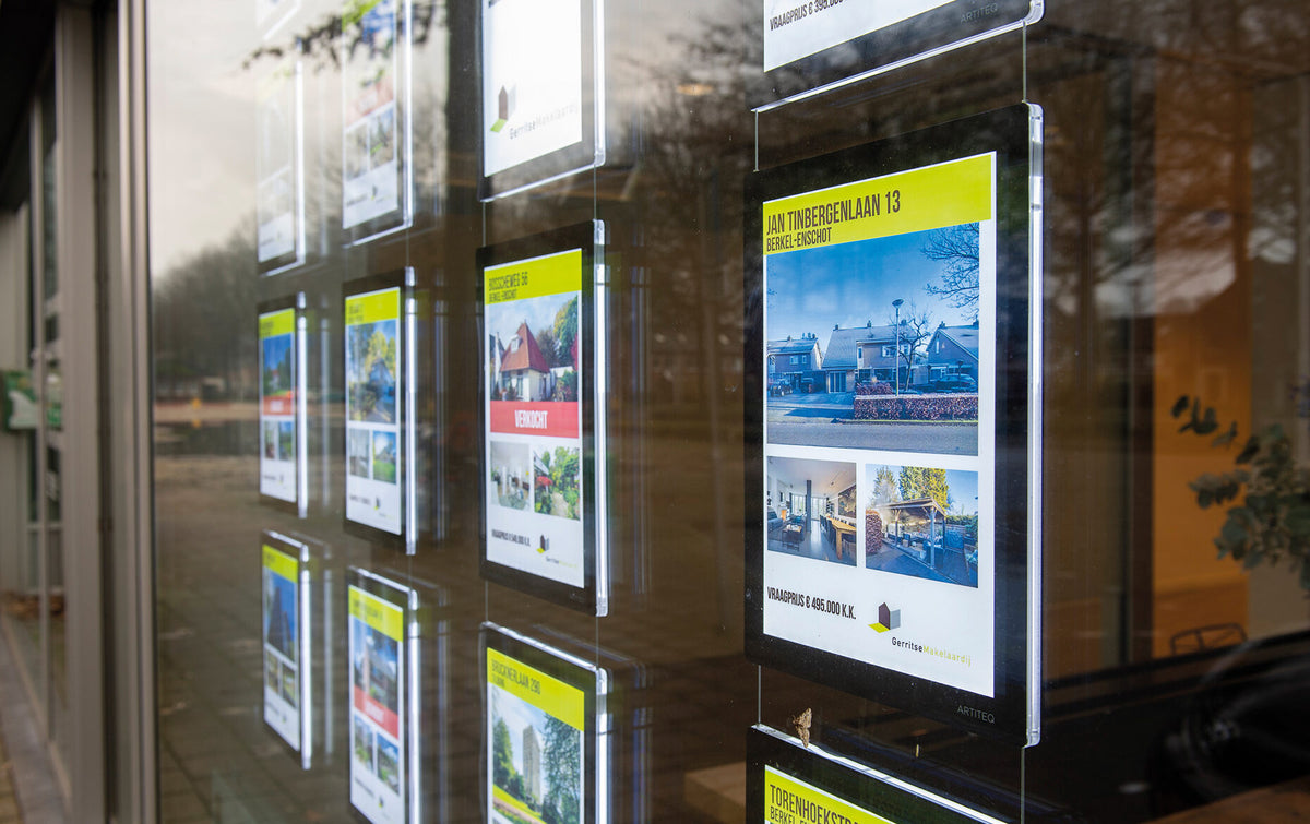 Opvallen met Led raamdisplay