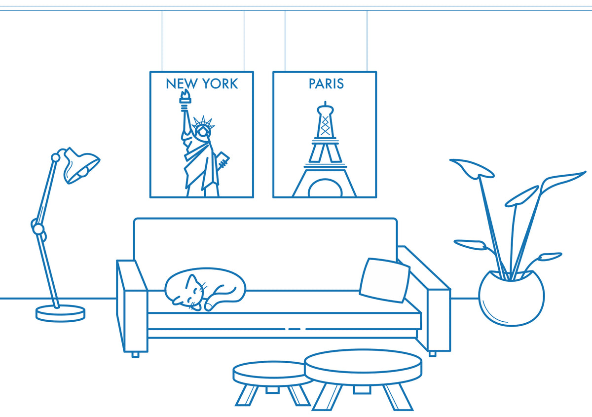 Schilderij ophangsysteem Ikea