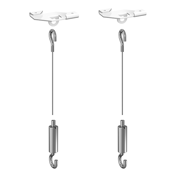 Système de suspension de signalisation au plafond