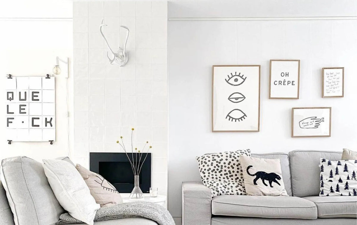 Posters ophangen zonder boren