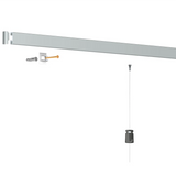 Rail à clic en aluminium