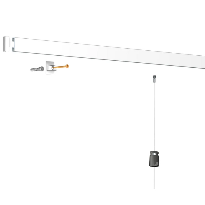 Click Rail wit primer RAL9016