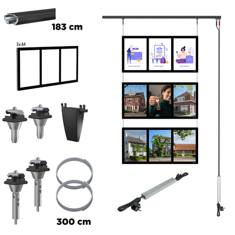 complete set display it led flex 3x 3xA4