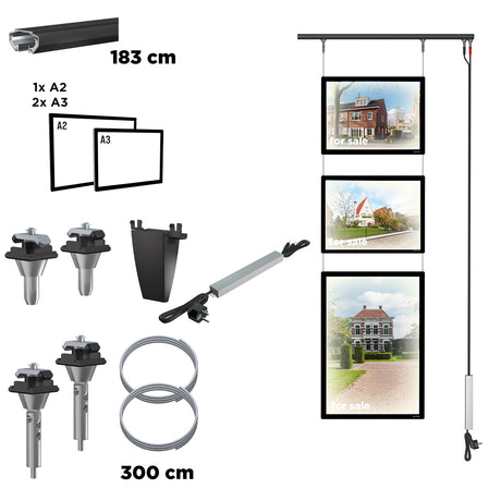 Artiteq display it led flex 2x a3 1x a2
