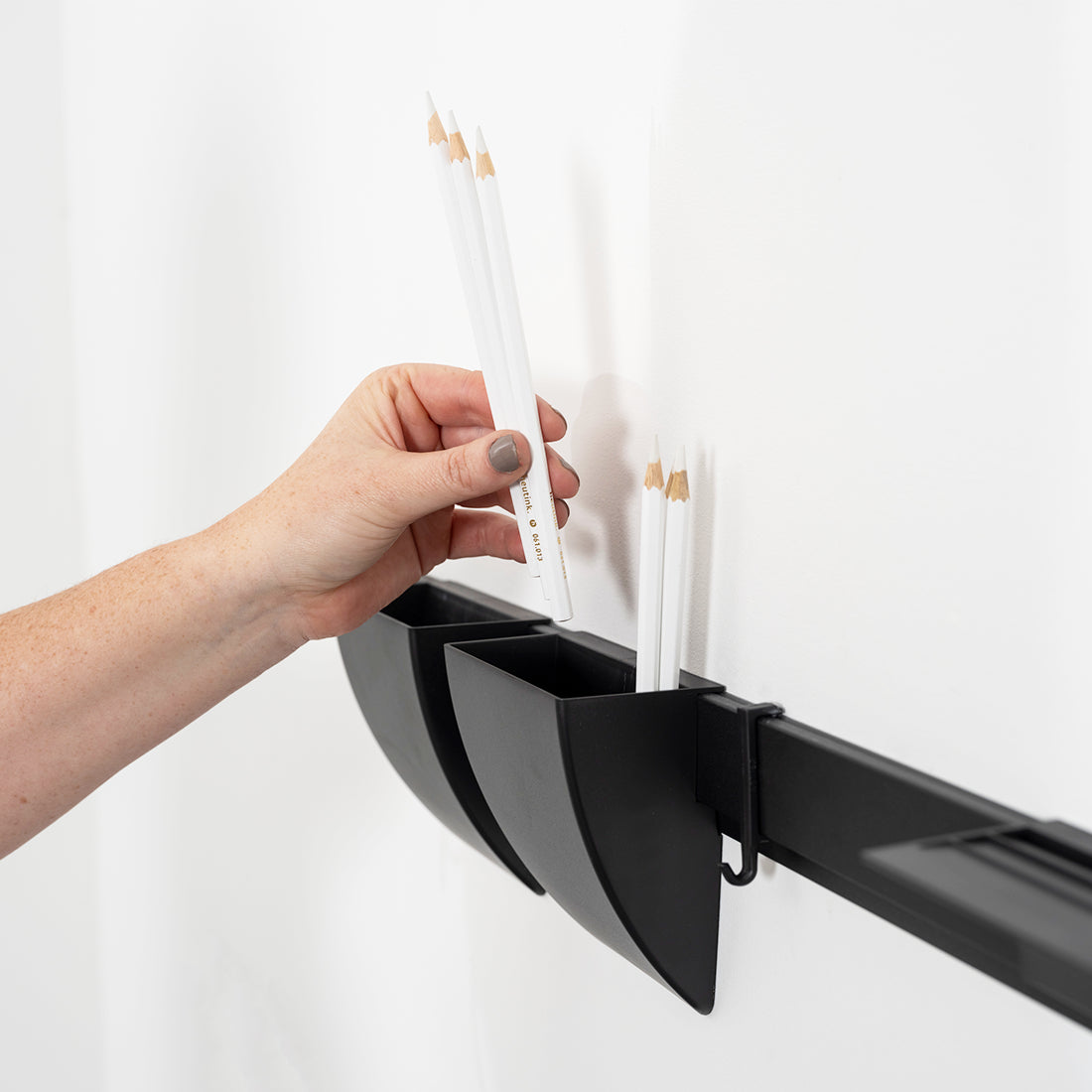 Artiteq Info Rail Variation Set zwart bakje opbergen potloden