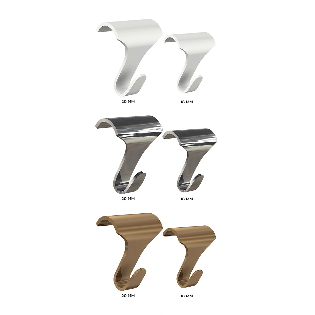 Set gancio Gallery 4 kg / 20 kg – 10 set