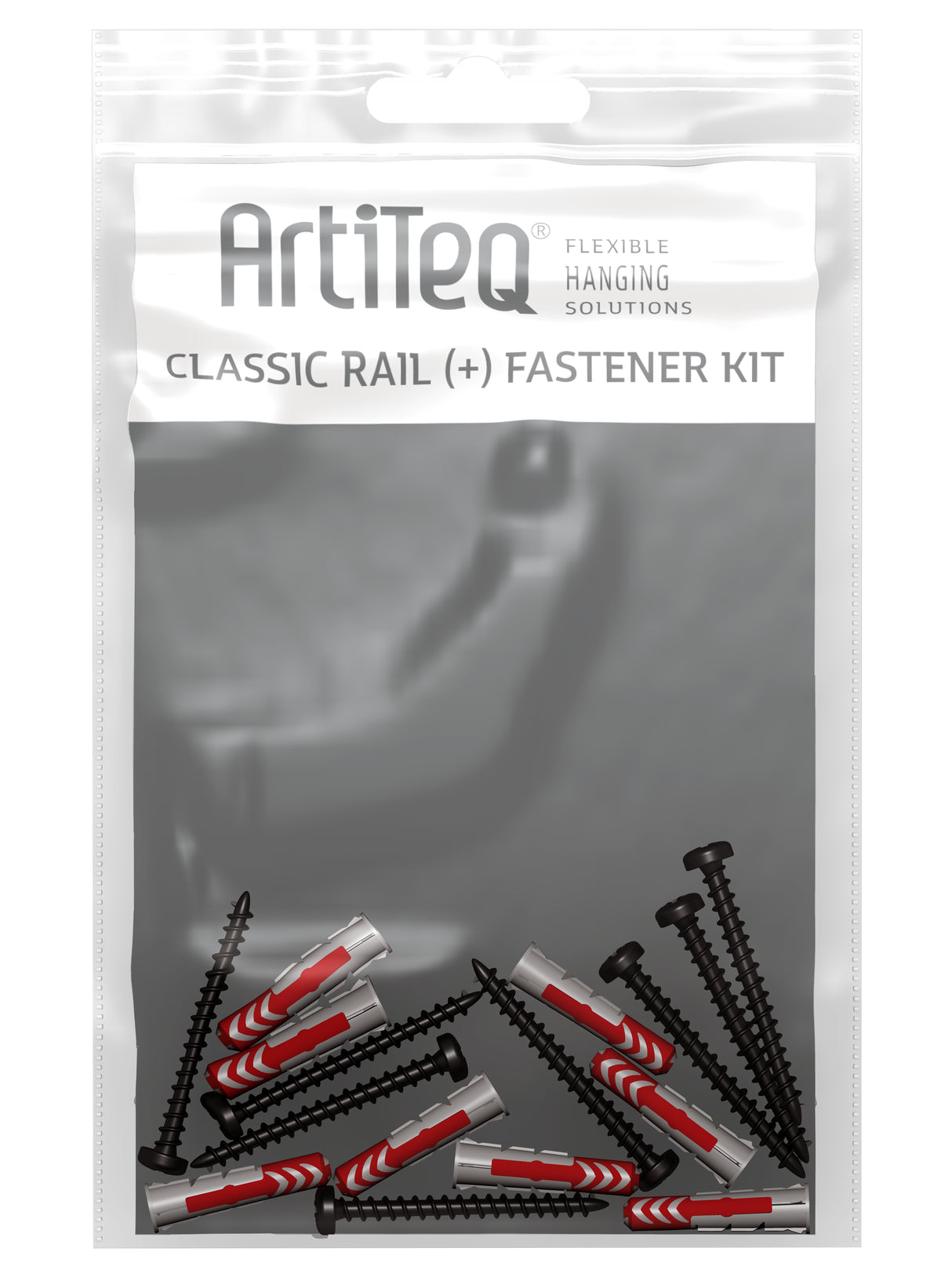 Montageset Classic Rail Zwart