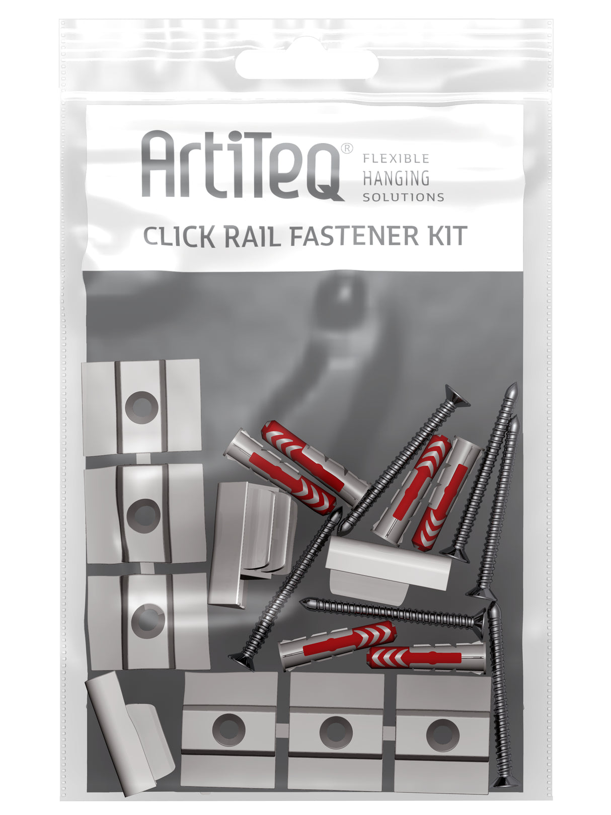 Click Rail montagezakje wit