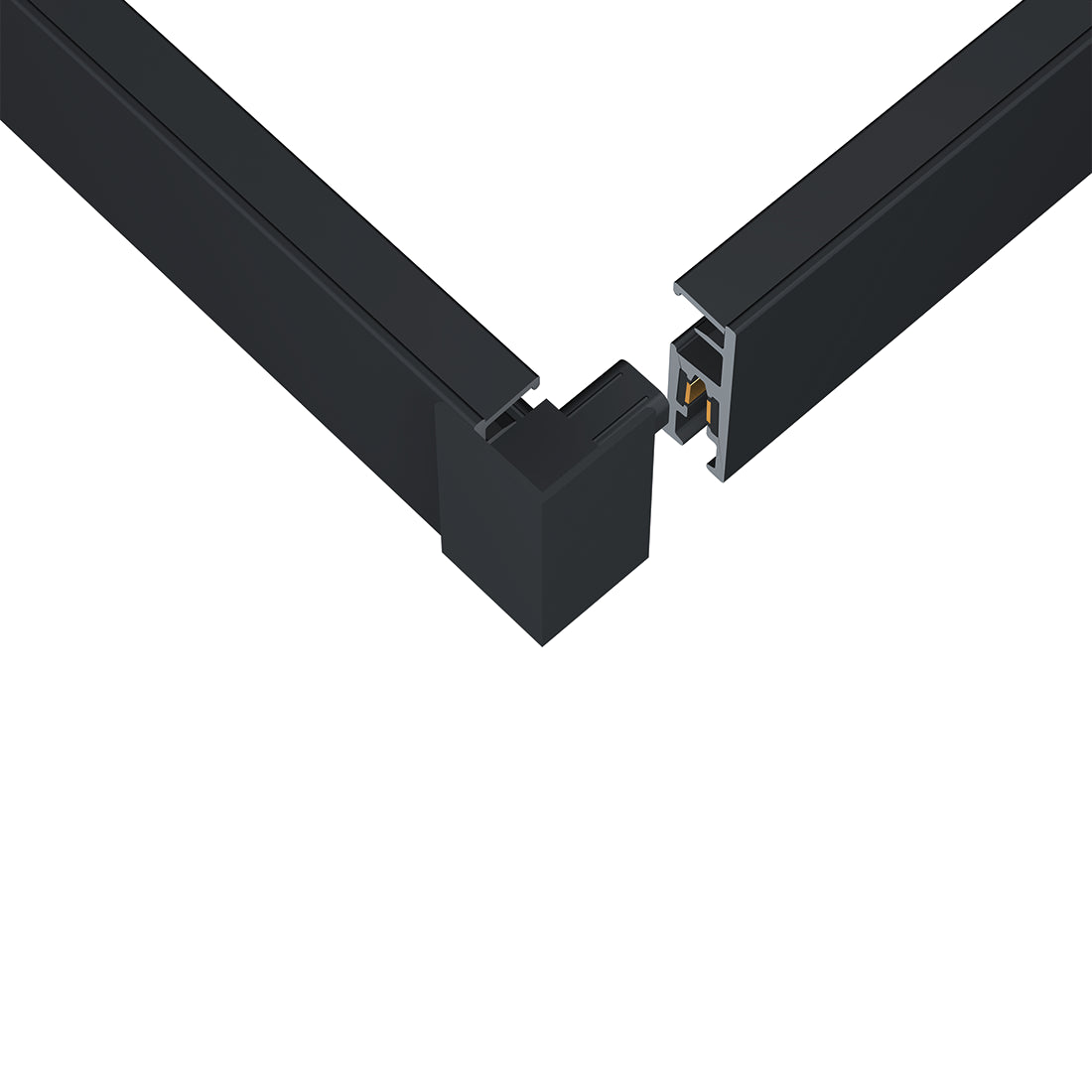 Illume Duo Rail 48V Corner Connector Flex Set 