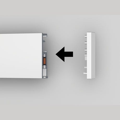Illume Duo Rail End cap