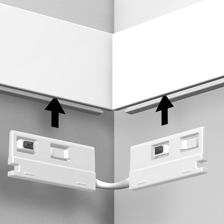 Illume Duo Rail 48V Corner Connector Flex Set 