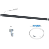 Set completo guía Click Rail ligeros 4 kg