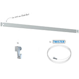 Set completo guía Click Rail ligeros 4 kg