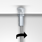 NL Twister ophangdraad staaldraad twist&turn