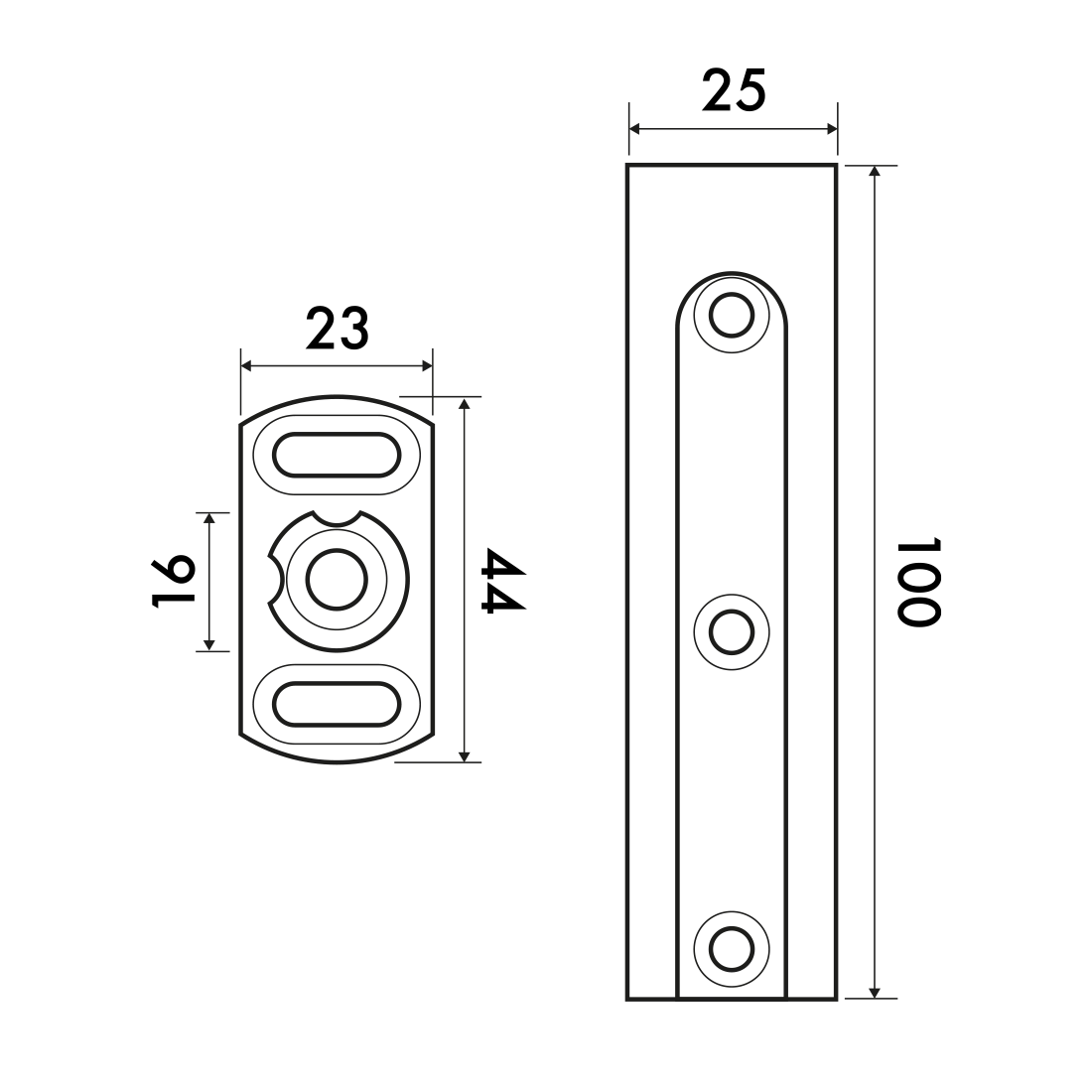 Track&Slide M 100 kg