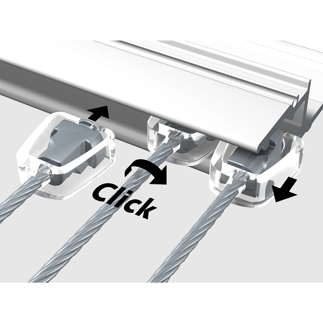 Twister 2.5 mm filo per appendere 