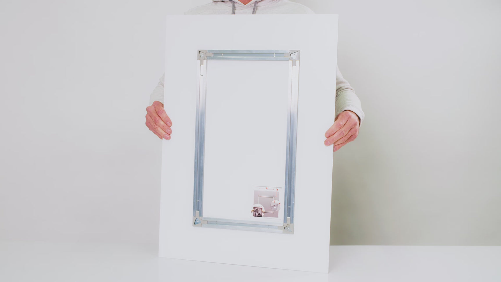 video back frame hanging system