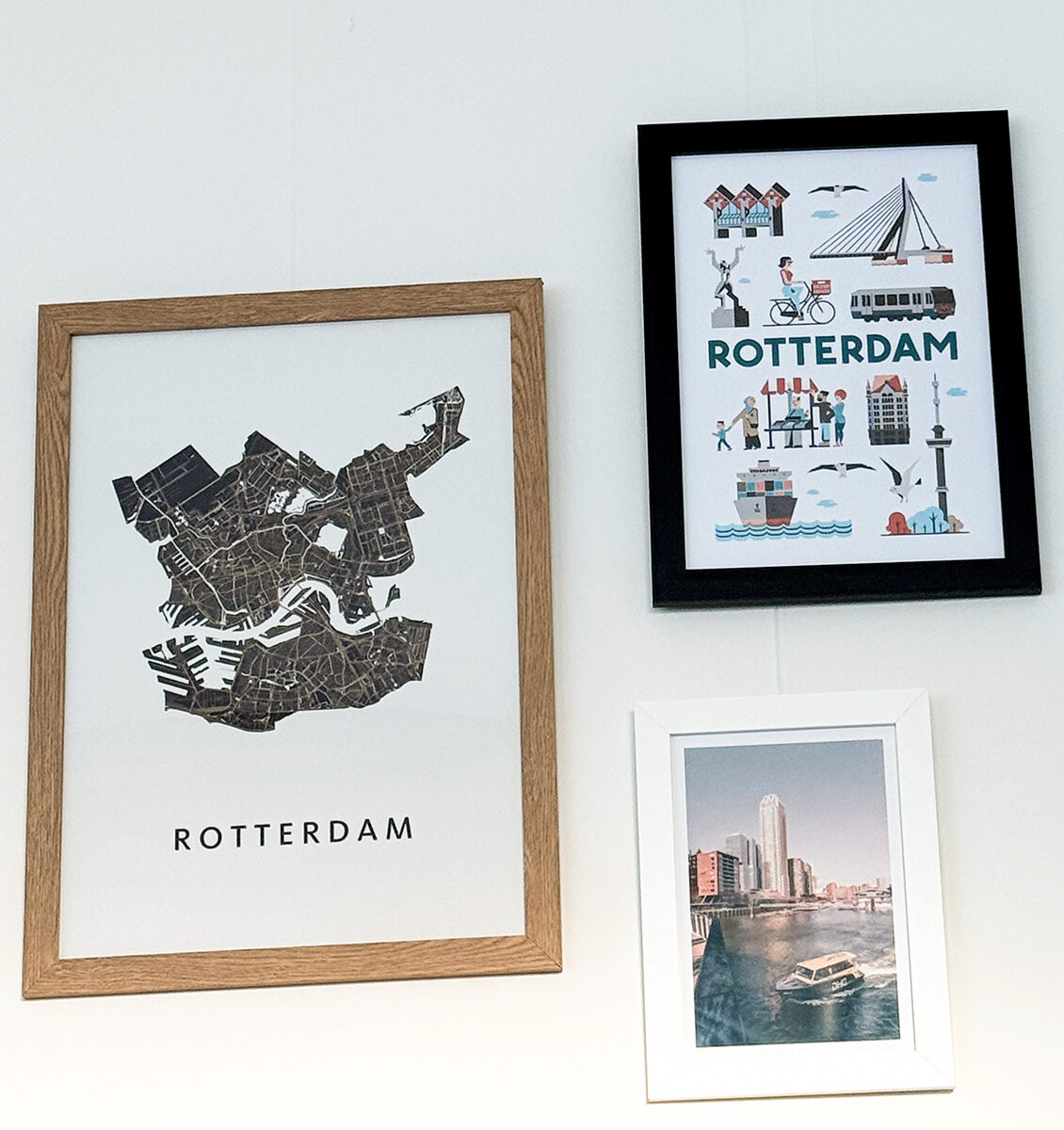 NL lijsten aan de muur