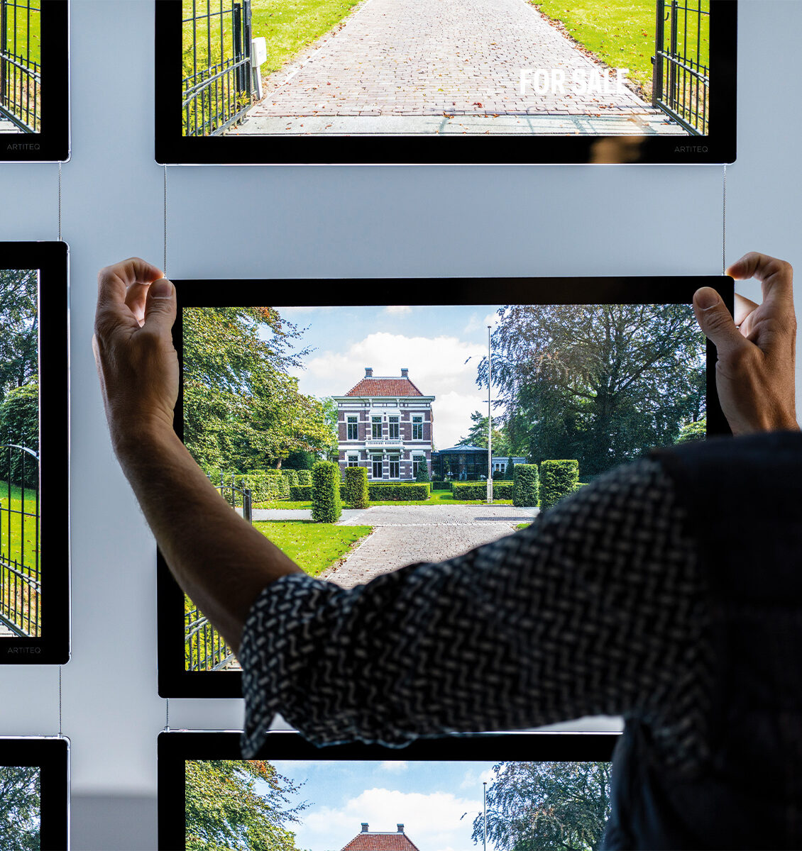 NL ledpaneel verstellen in hoogte